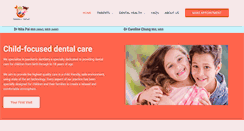 Desktop Screenshot of paediatric-dentist.com.au
